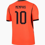 2026/27 NL Home Orange Fans Long Sleeve Soccer Jersey