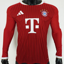 2026/27 BFC Home Red Player Version Long Sleeve Soccer Jersey