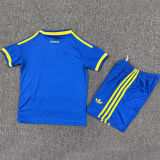 2026/27 Ukraine Away Blue Kids Soccer Jersey