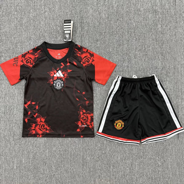 2026/27 M Utd Red Special Edition Kids Soccer Jersey