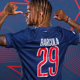 2025/26 PSG Home Blue Fans Soccer Jersey With star （二个星）