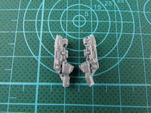Legion Moritat with Plasma Pistols bits - Right and Left