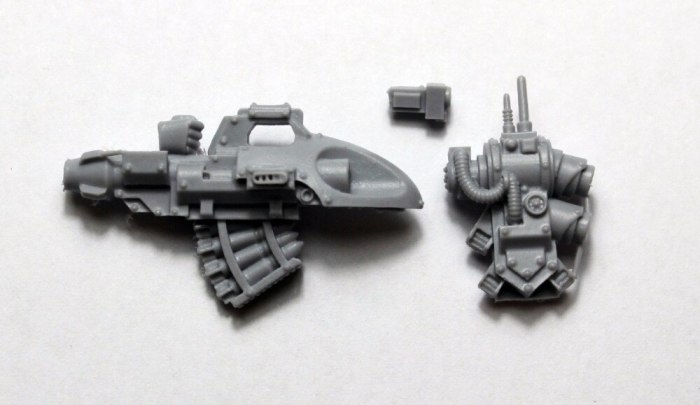 PROTEUS-II PATTERN MISSILE LAUNCHERS SET bits