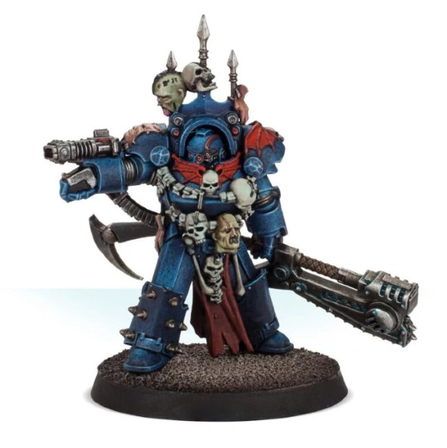Night Lords Legion Praetor in Tartaros Terminator Armour