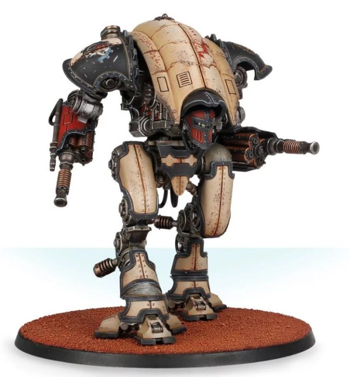 Mechanicum Knight Moirax with Lightning Locks