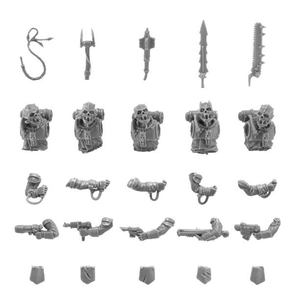 Warhammer 40k Forge World - Bras D'armes Pour Milice Renegade (Chaos) - NEUF