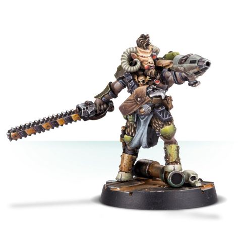 Necromunda Gor Half-horn, Beastman Bounty Hunter