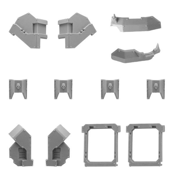 Forge World Chaos Rhino Reinforced Armour – Warhammer 40k, Chaos Space Marines, Neuf