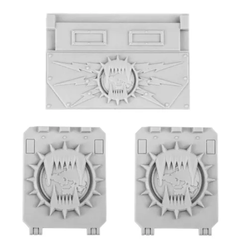 World Eaters Legion Rhino Doors and Front Plate