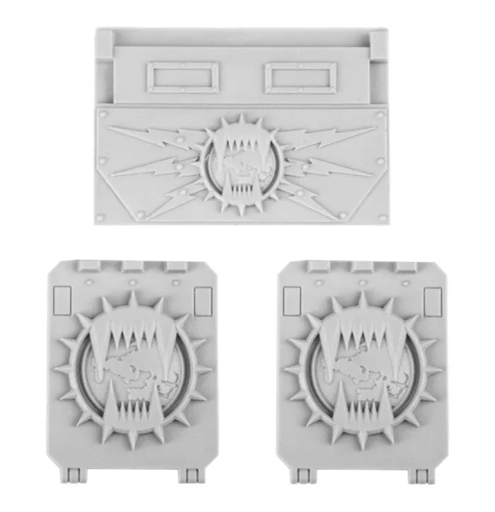 World Eaters Legion Rhino Doors and Front Plate