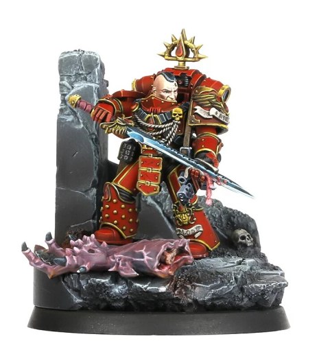 Chapter Master Raldoron, First Captain of the Blood Angels