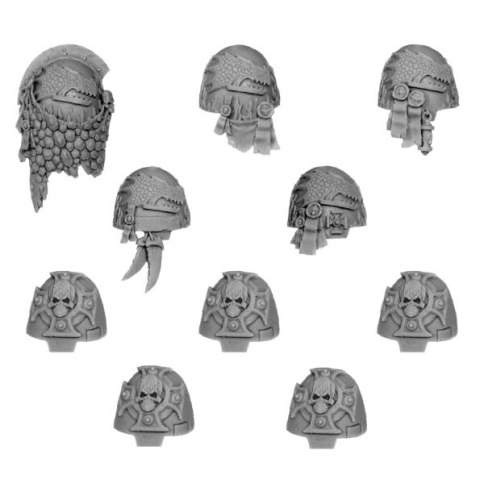 SALAMANDERS TERMINATOR SHOULDER PADS