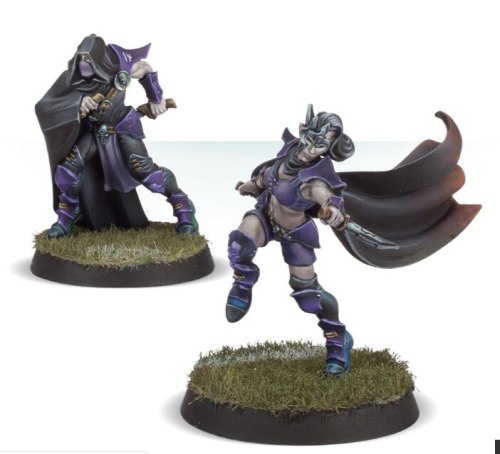 Blood Bowl Dark Elf Assassins