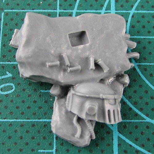 Legion Moritat with Plasma Pistols bits - Scenic base