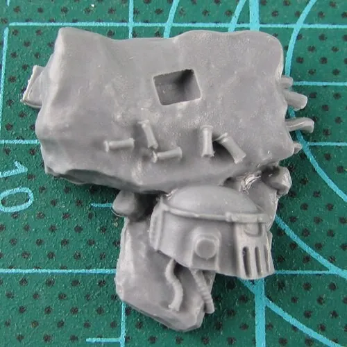 Legion Moritat with Plasma Pistols bits - Scenic base