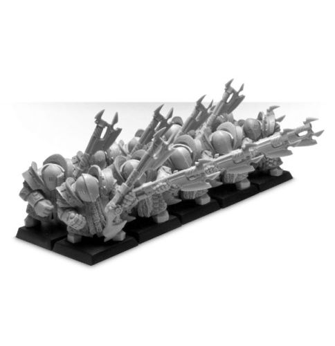 CHAOS DWARF INFERNAL GUARD WITH FIREGLAIVES