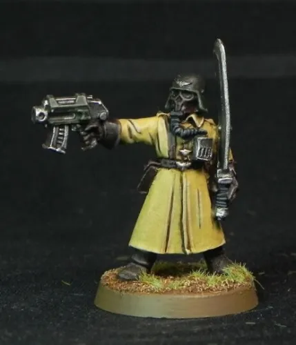 Steel Legion Commander with Power Sword & Pistol