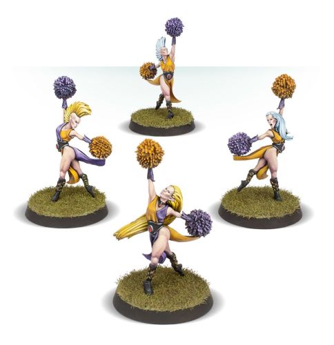 Blood Bowl Elfheim Eaglettes - Elf Cheerleading Squad