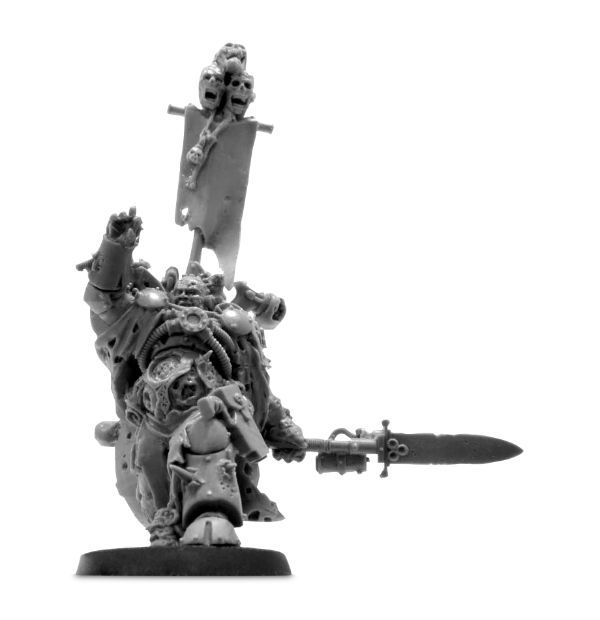 TERMINATOR CHAMPION DEATH Guard Nurgle Chaos Space Marines Warhammer