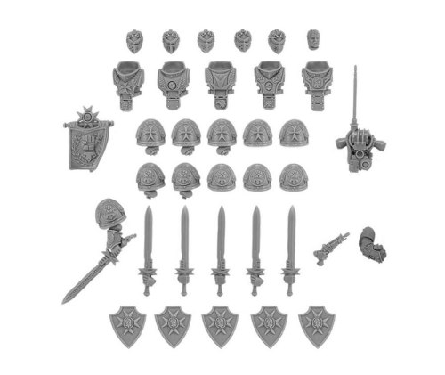 IMPERIAL FISTS LEGION TEMPLAR BRETHREN UPGRADE SET
