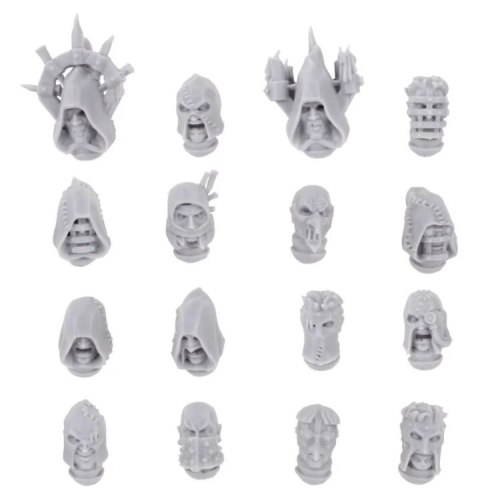 Necromunda Cawdor Head Upgrade Set