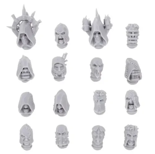 Necromunda Cawdor Head Upgrade Set