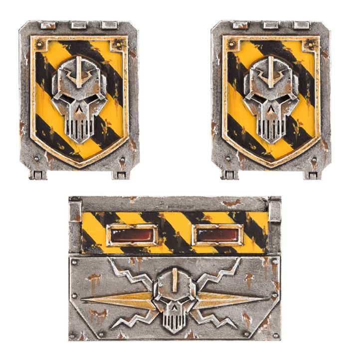 Iron Warriors Rhino Doors and Frontplate