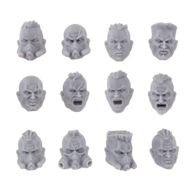 Necromunda Van Saar Head Upgrade Set