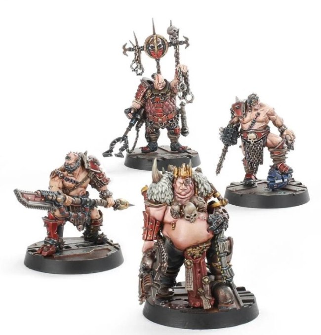 Necromunda MERCATOR SANGUIS SLAVER ENTOURAGE