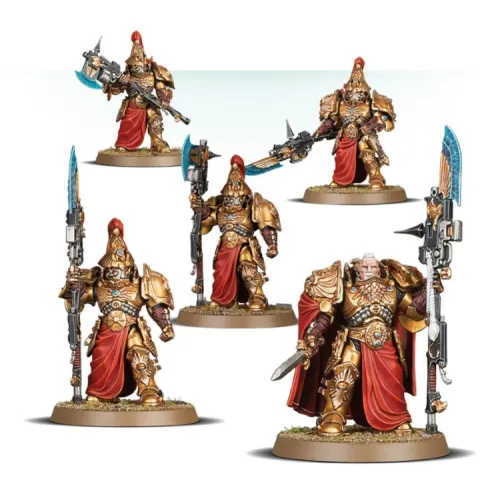 Adeptus Custodes   Custodian Wardens Shield-Captain / Custodian Wardens Vexilus Praetor / Custodian Wardens