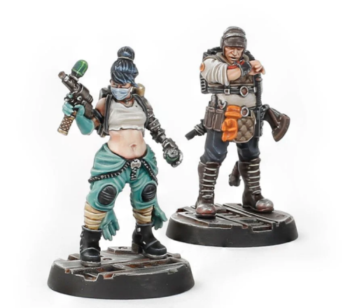 Necromunda Rogue Doc and Gang Look-out