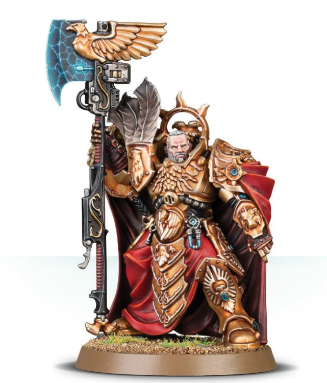 Adeptus Custodes Captain-General Trajann Valoris