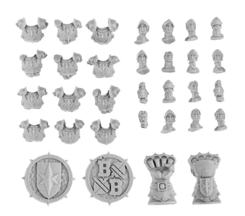 Blood Bowl Bright Crusaders upgrade set