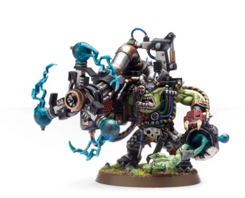 Ork Big Mek with Shokk Attack Gun