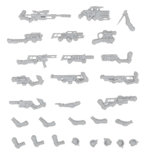 Necromunda Delaque Weapons Set 2