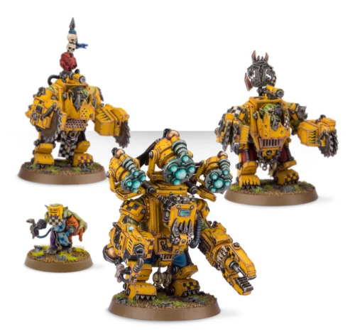 Ork Meganobz / Big Mek in Mega Armour