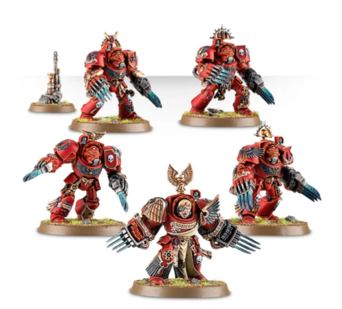 Blood Angels Terminator Assault Squad
