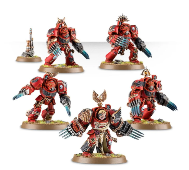 Blood Angels Terminator Assault Squad