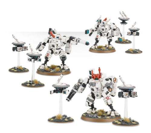 TAU   XV8 Crisis Battlesuit Team