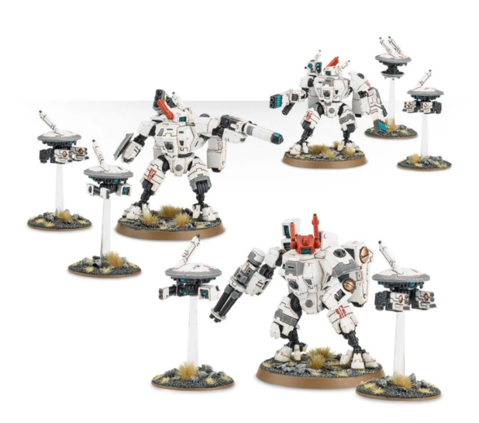 TAU   XV8 Crisis Battlesuit Team