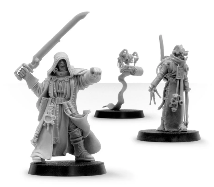 Inquisitor Solomon Lok and Retinue