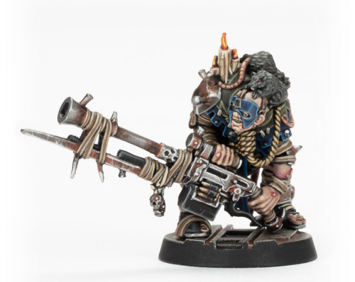 Necromunda Rattus Tatterskin, House Cawdor Hive Scum