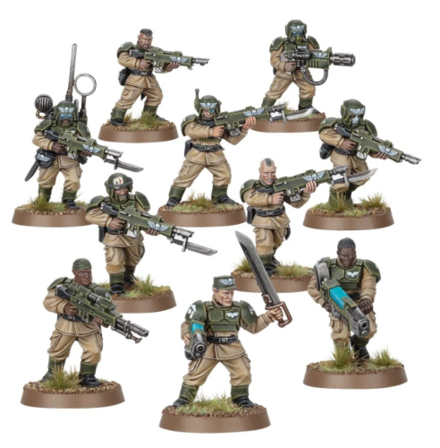 Astra Militarum    Cadian Shock Troops