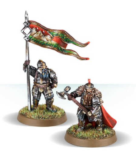 Iron Hills Dwarf Command with Mattocks