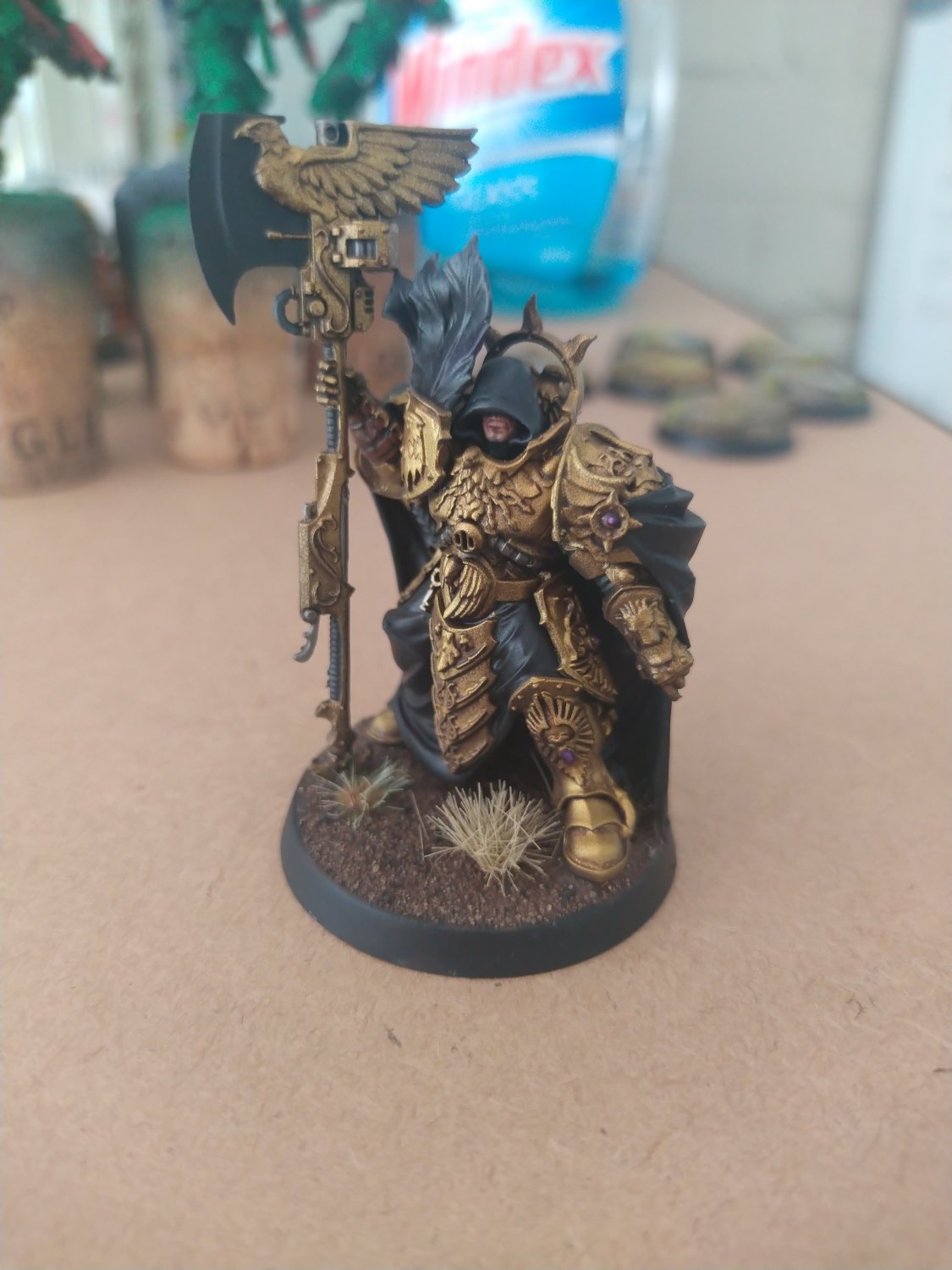 Warhammer 40k - Capitaine Général Trajann Valoris - Figurine Adeptus Custodes - Jeu De Figurines - Collection Warhammer 40,000