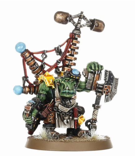 Ork Big Mek With Kustom Force Field