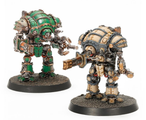 Adeptus Titanicus: Mechanicum Questoris Knights Styrix
