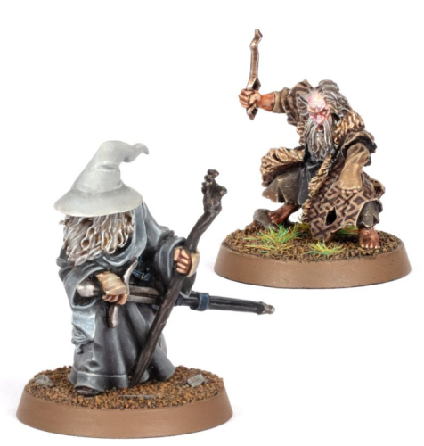 Thrain the Broken and Gandalf the Grey