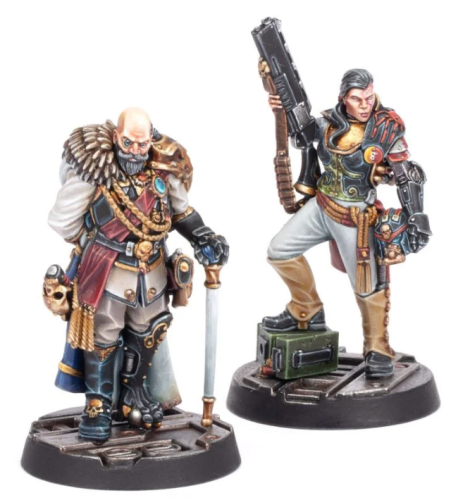 Necromunda House Greim Military Attaché