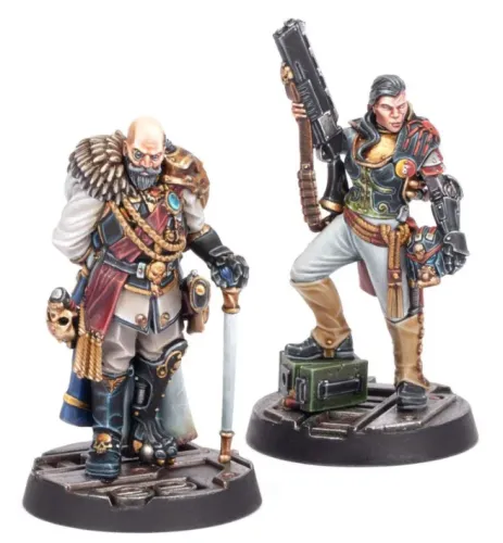 Necromunda House Greim Military Attaché